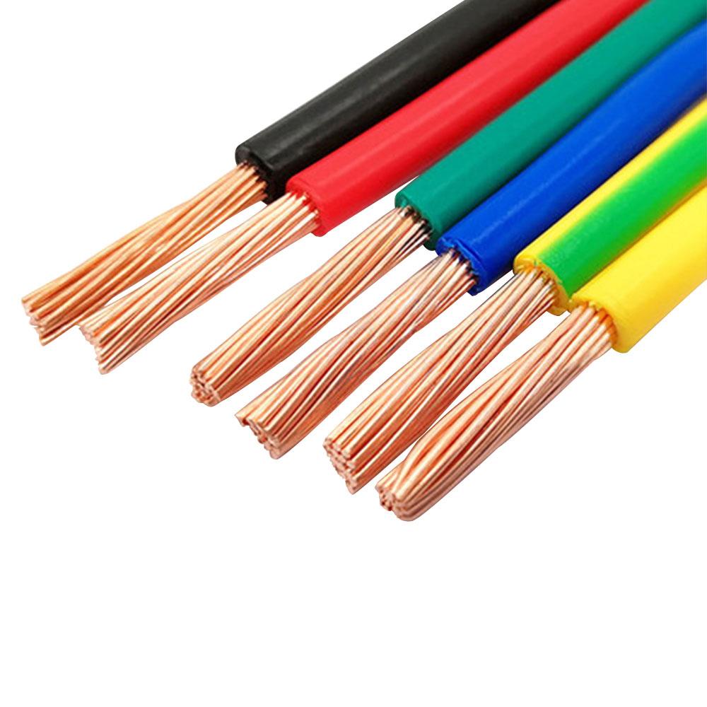 H07V-R สายเคเบิลที่ผ่านการรับรอง CE ประสิทธิภาพเสถียร