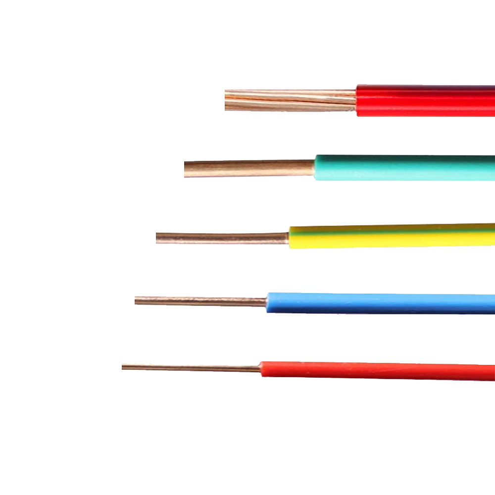 H05V-U สายเคเบิลที่ผ่านการรับรอง CE ปรับตัวเข้ากับสภาพแวดล้อมได้