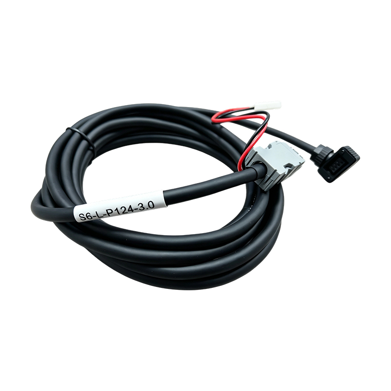 S6-L-P124-3.0 SV660 สายเคเบิลคอมโบตัวเข้ารหัสและกำลังเบรก