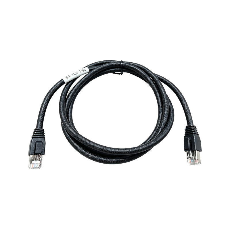 S6-L-T04-1.5 สายเคเบิลอีเธอร์เน็ตอุตสาหกรรมแบบมีชีลด์แบบถัก